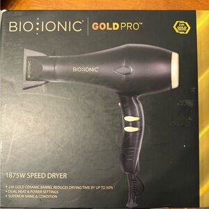 Bio Ionic Goldpro hair dryer